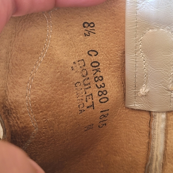 Vintage White/Silver Boulet Boots - Picture 8 of 10